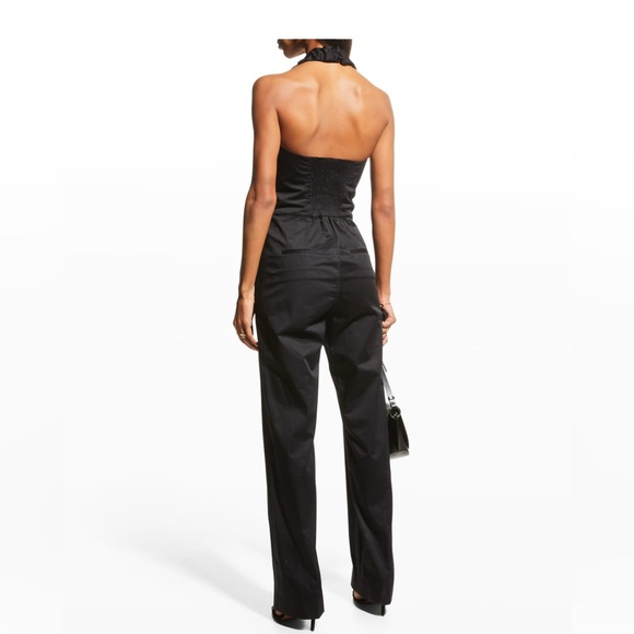 NEW FRAME Zip-Front Halter Jumpsuit - size XS - Picture 2 of 10